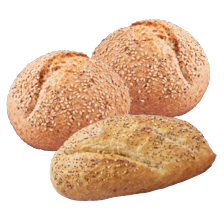 Volkorenbol of milanobroodje